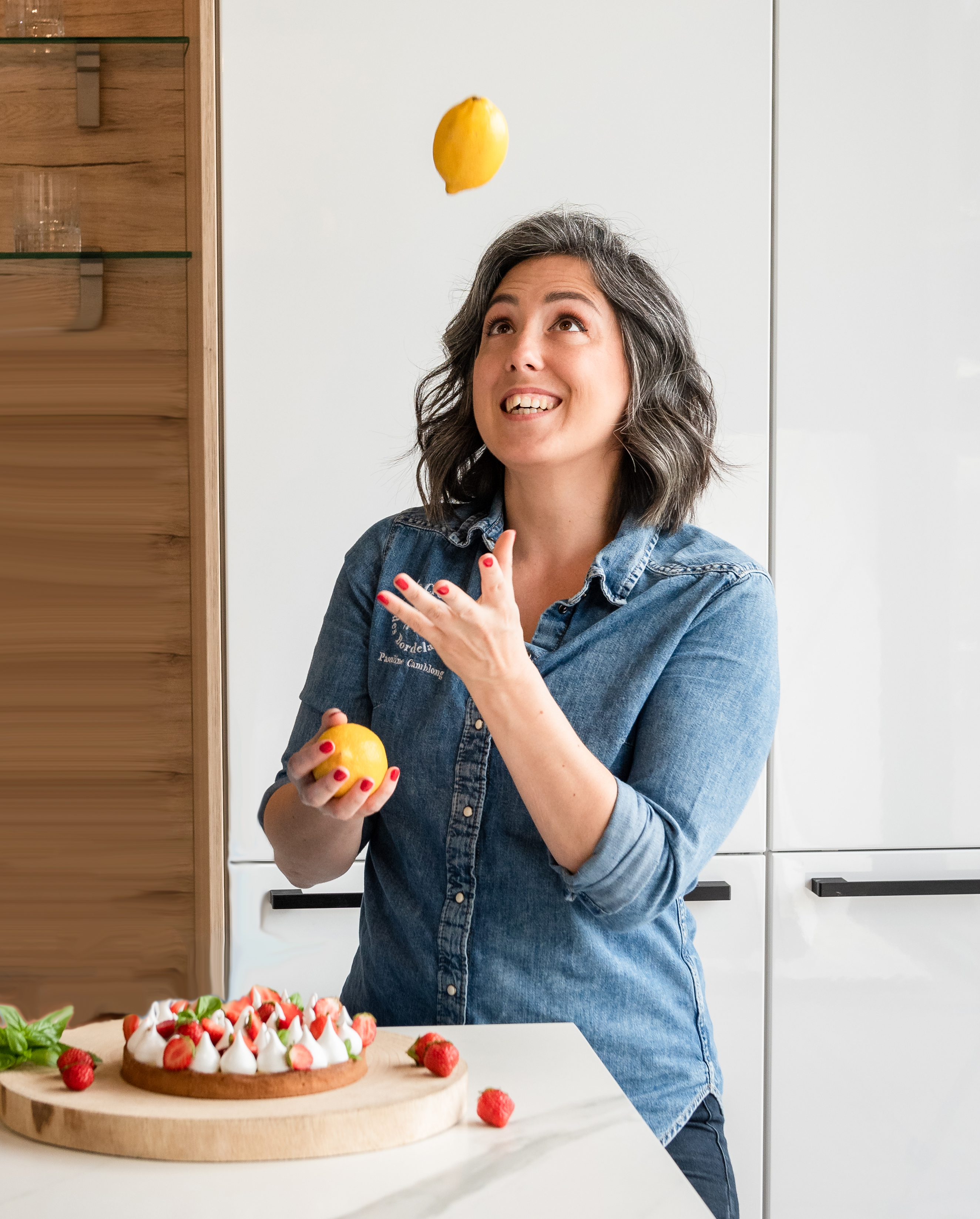 Pascaline lors de son expérience au Meilleur Pâtissier Les Professionnels