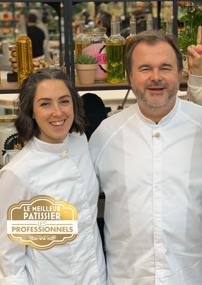 Technique de noisettes en caramel filé en pâtisserie